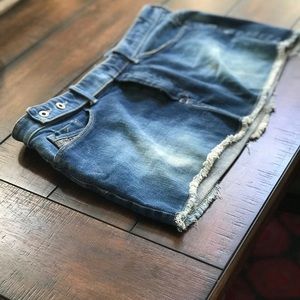 Diesel brand jeans mini skirt